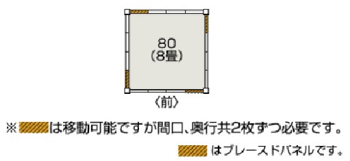 ヨドハウス　Nタイプ　YHN-80（8畳）